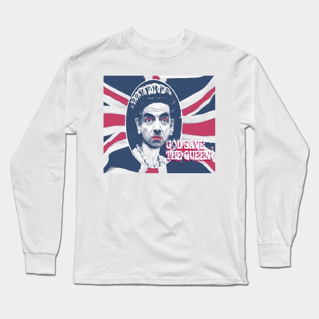 GOD SAVE THE QUEEN Long Sleeve T-Shirt by FREESA